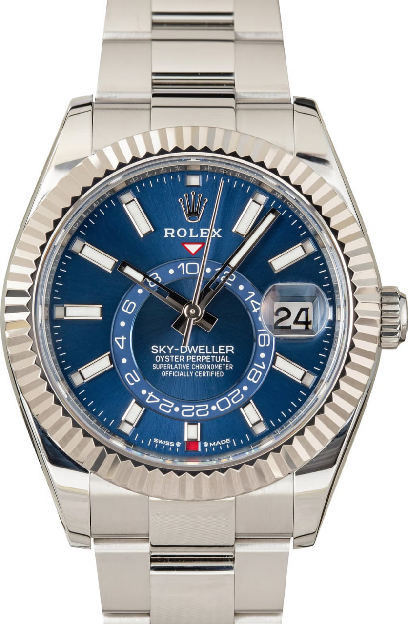 Used Rolex Sky-Dweller 336934 Blue Dial