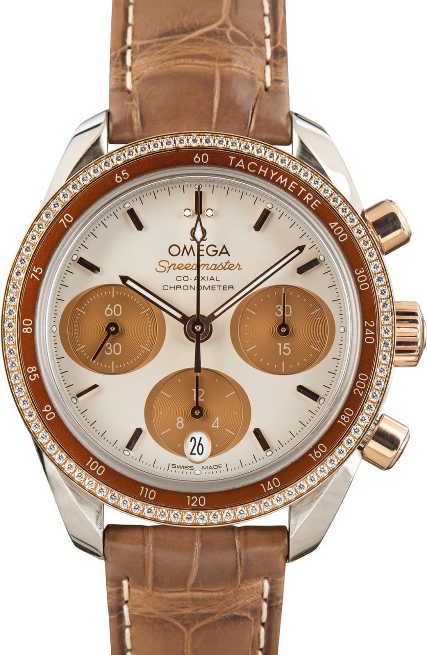 Pre-Owned Omega Speedmaster 38 Sedna Gold & Steel