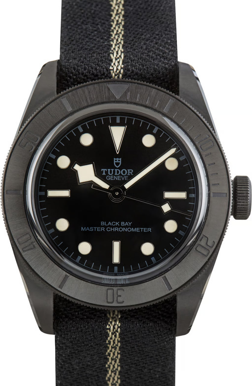 Used Tudor Black Bay Ceramic 79210 Black Dial