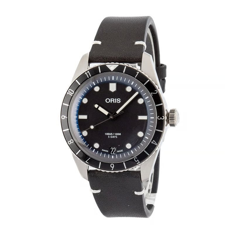 Oris Divers Sixty‑Five 12H Calibre 400 Black Dial